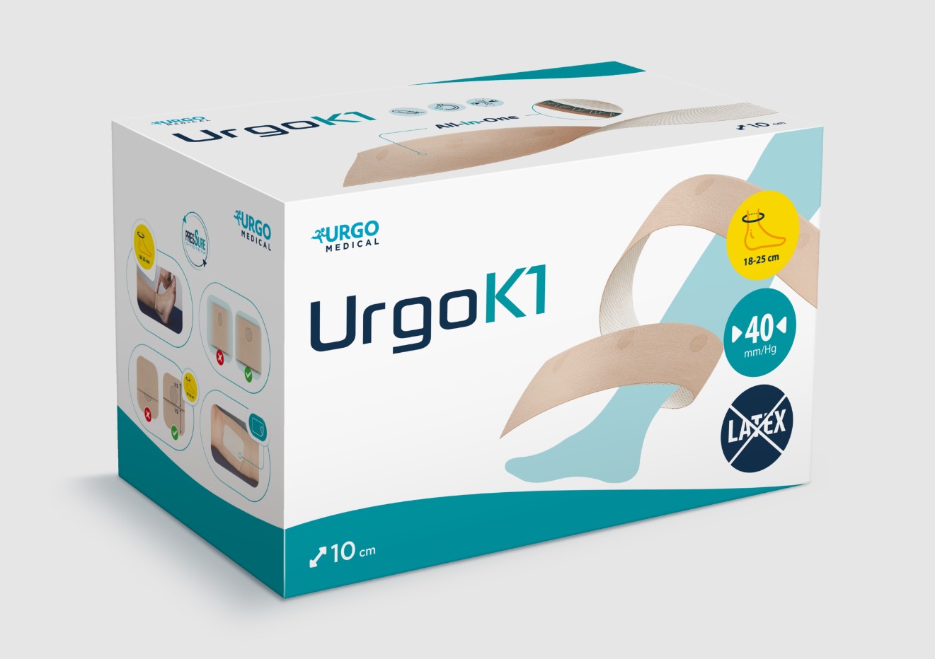 UrgoK1 Kompressionsbinde 10cm UrgoK1 Kompressionsbinde 10cm