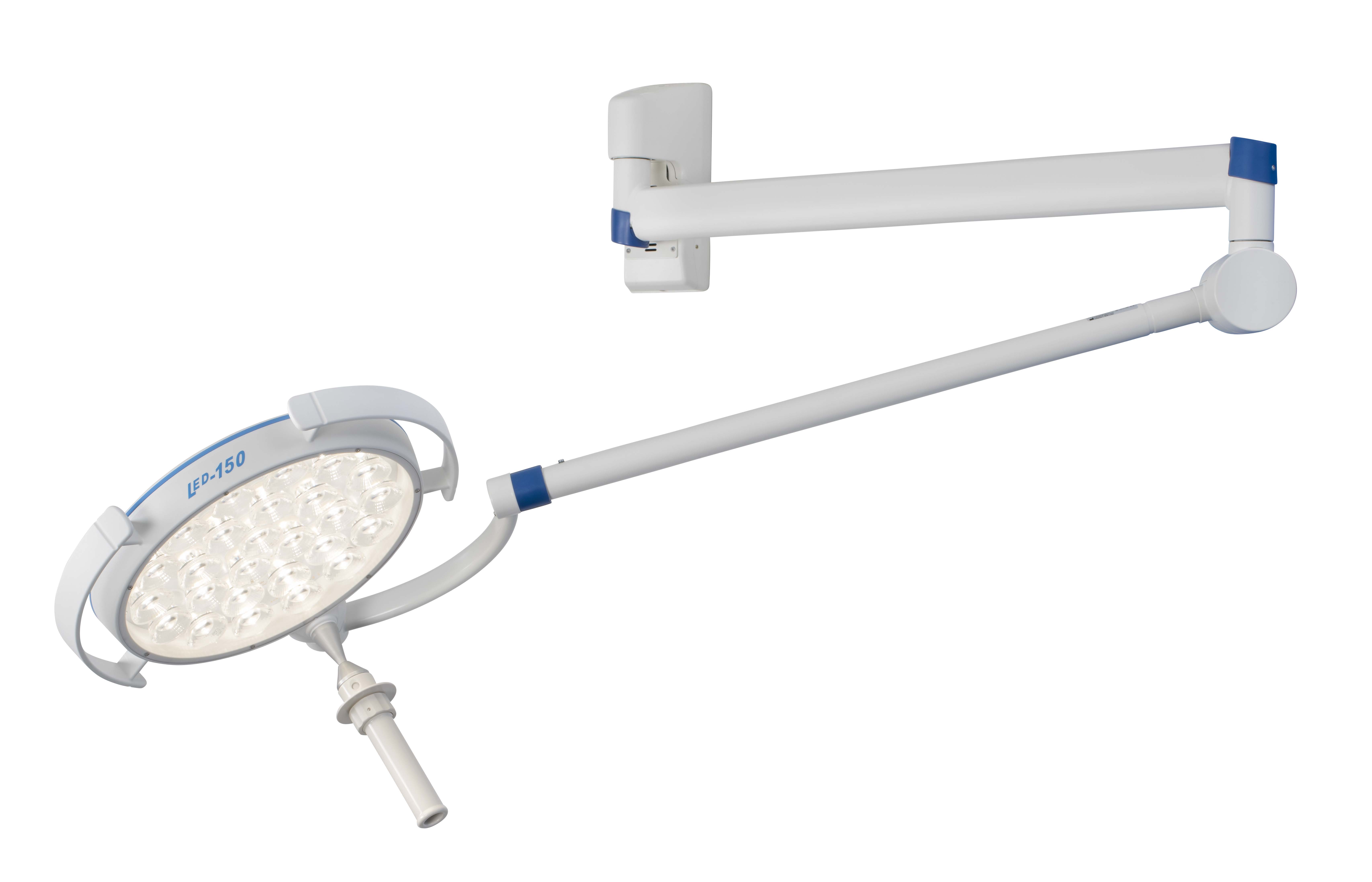 Mach LED 150 F - Wandmodell mit SWING Tragarm 100.000 Lux, (fokussierbar)