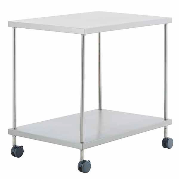 Instrumentenwagen 90 x 65 x 95cm (HxBxT) aus rostfreiem Edelstahl