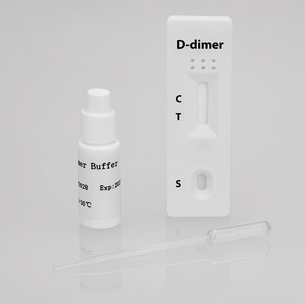 Cleartest® light D-Dimer Testkassetten mit Zubehör