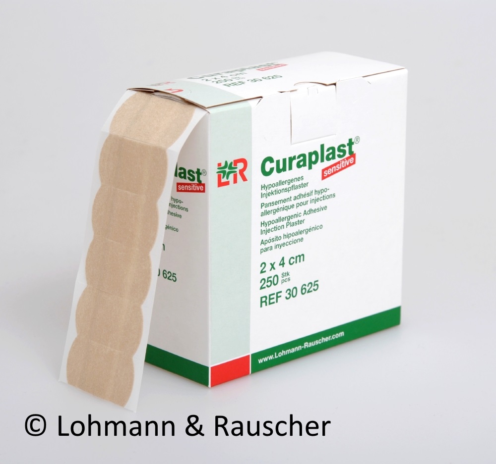 Curaplast Injektionspflaster 2 x 4cm, 250 St.