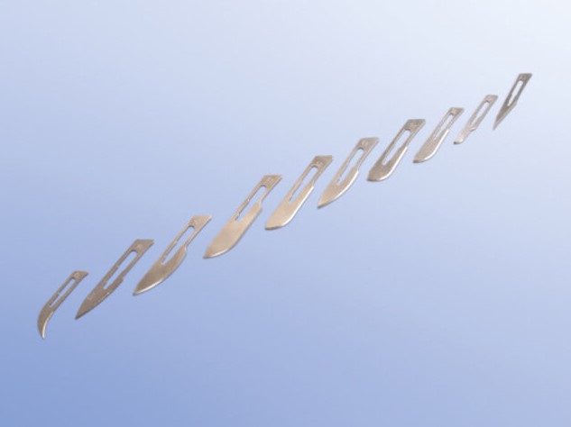 Präzisa Skalpellklingen steril, 100 Stück Präzisa Skalpellklingen steril, 100 Stück