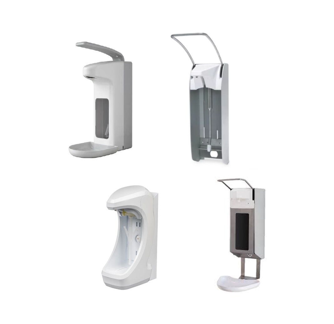 Seifen- und Desinfektionsmittelspender