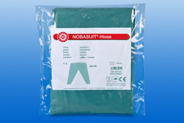 Nobasuit® Hose, blau-grün - Bereichskleidung, 10 Stück Nobasuit® Hose, blau-grün - Bereichskleidung, 10 Stück