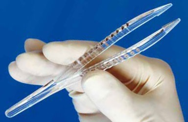 Einmalpinzette anatomisch 12,5cm, 50 Stück einzeln steril eingesiegelt, aus Kunststoff Einmalpinzette anatomisch 12,5cm, 50 Stück einzeln steril eingesiegelt, aus Kunststoff