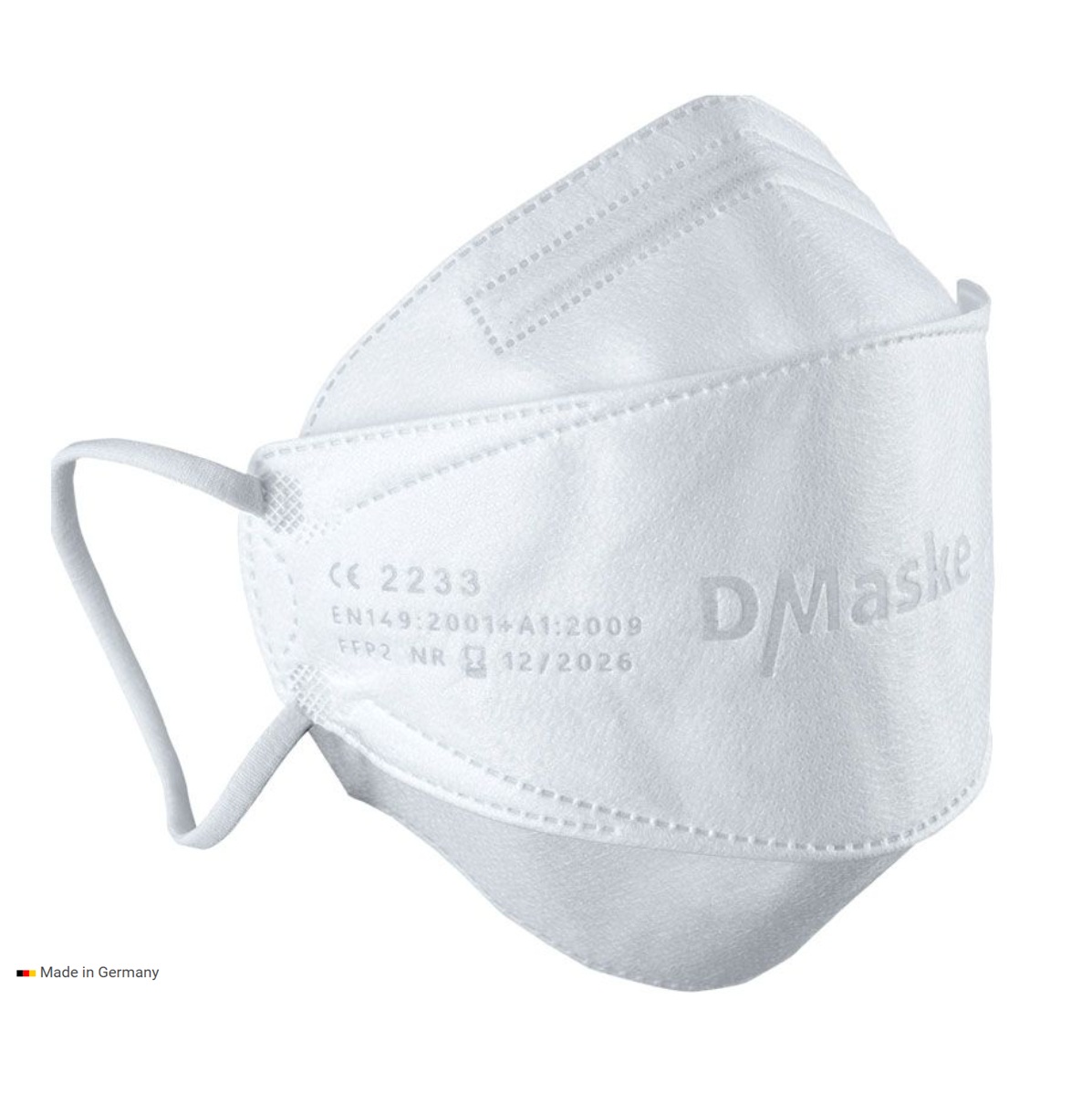 D/Maske® FFP2 NR Atemschutzmasken Luftkaiserin®, 1 Stück, eingesiegelt