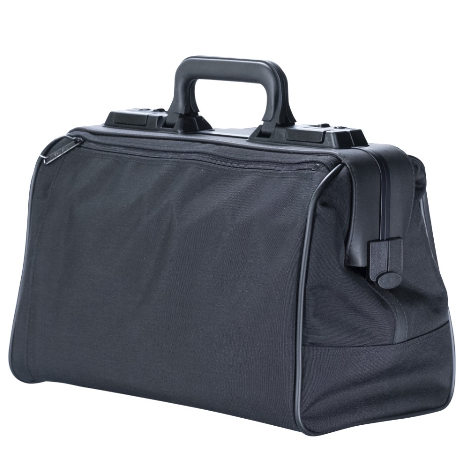 Arzttasche "Rusticana Light" aus Nylon - schwarz - inkl. Ampullenspender und Innenausstatung Arzttasche "Rusticana Light" aus Nylon - schwarz - inkl. Ampullenspender und Innenausstatung
