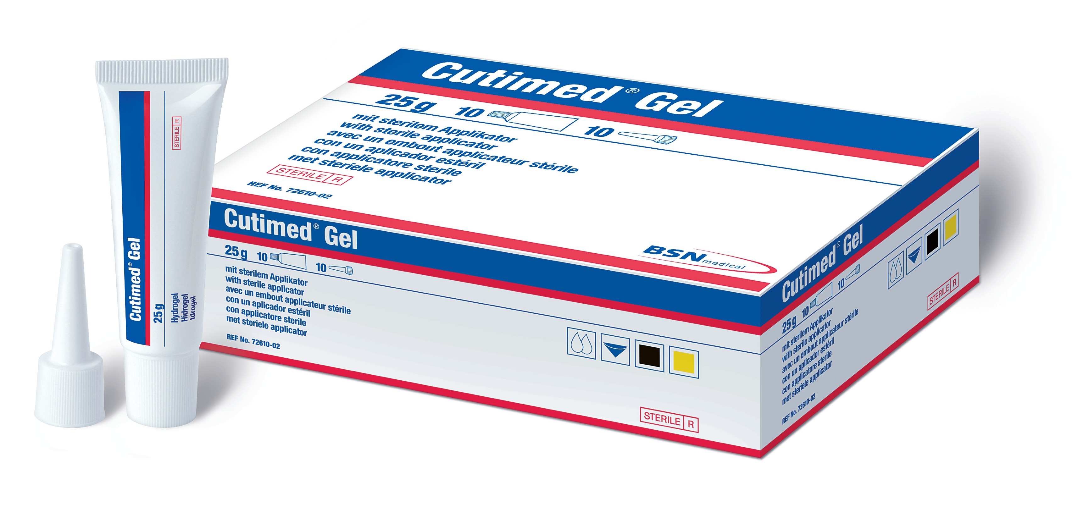 Cutimed Gel 8g - 10 Tuben steriles Hydrogel Cutimed Gel 8g - 10 Tuben steriles Hydrogel