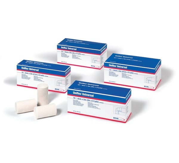 Uniflex® Universal / Color - Stütz- und Entlastungsverband und zur Fixierung, 10 Rollen á 5m