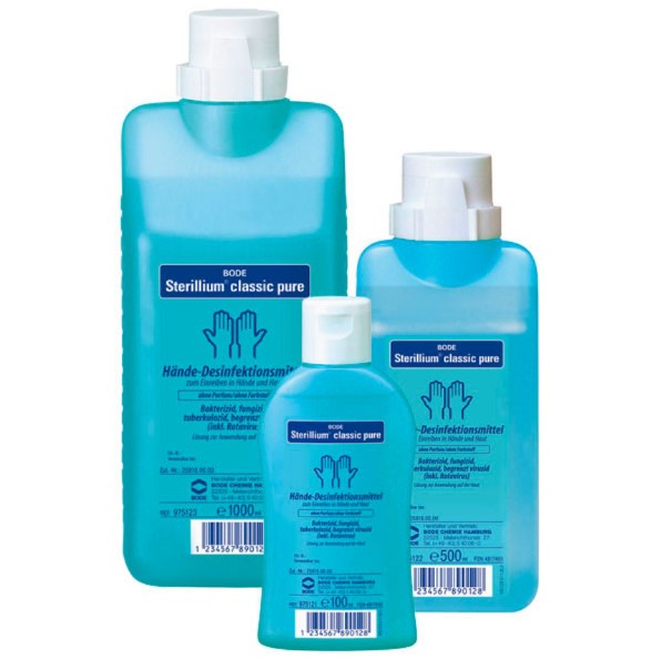 Sterillium® classic pure - Händedesinfektion, farbstoff- und parfümfrei