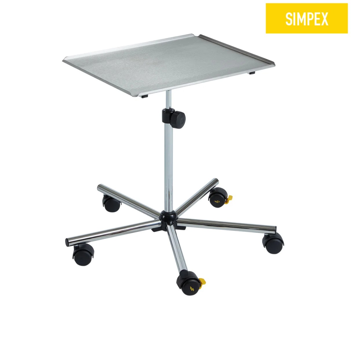 Instrumententisch Medi-Serve Alto, Tischplatte: 47,5 x 37,5cm aus Edelstahl