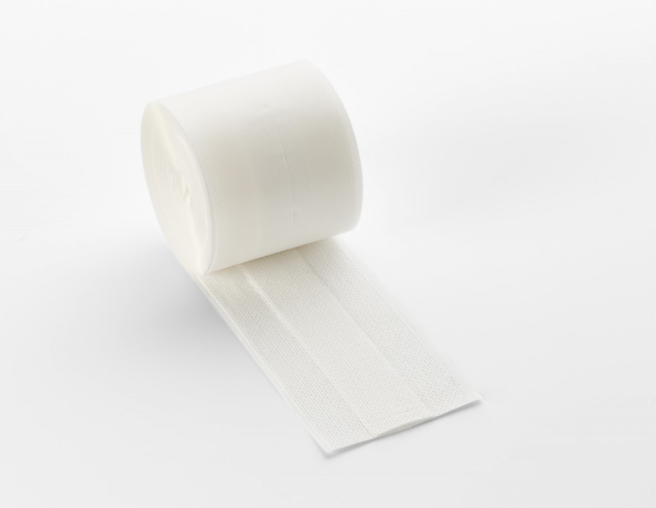 praxi-plast - weißer Wundschnellverband mit Wundkompresse (Pflaster), 5m