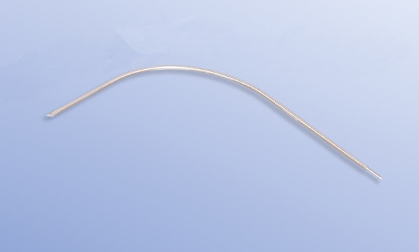 Redon-Führungsnadel Ch 10 gebog., 20cm, mit Messerspitze Redon-Führungsnadel Ch 10 gebog., 20cm, mit Messerspitze