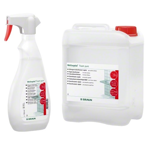 Meliseptol® Foam pure - Desinfektionsschaum für empfindliche Oberflächen