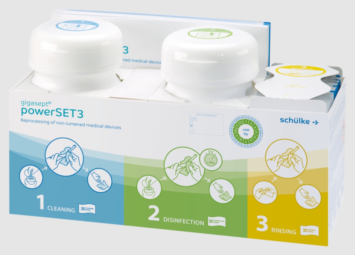 gigasept® powerSET3, 1 Set für 30 Aufbereitungen