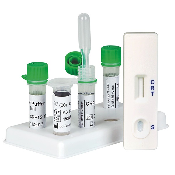Cleartest CRP-Test (10/30), 10 St. Cut Off: 10mg/l, Reference: 30mg/l