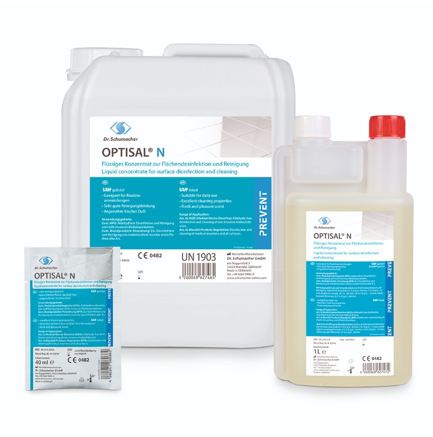 Optisal® N - Konzentrat zur Flächendesinfektion und Reinigung