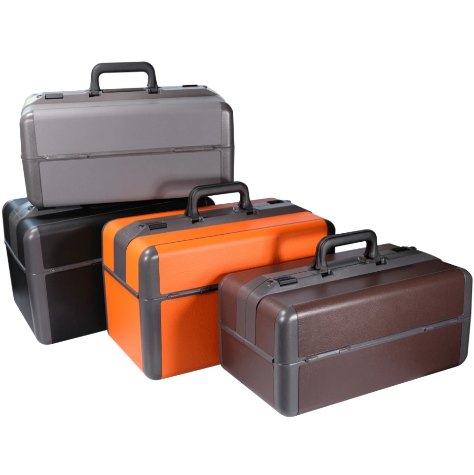 Arztkoffer "Ideal" aus Kunstleder mit 12 Ampullen-Depots Arztkoffer "Ideal" aus Kunstleder mit 12 Ampullen-Depots