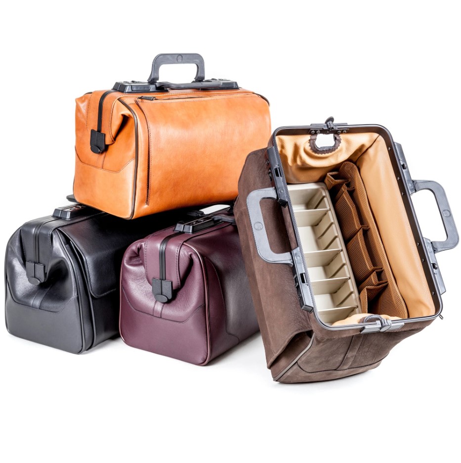 Arzttasche "Rusticana Classic" inkl. Ampullenspender und Innenausstatung Arzttasche "Rusticana Classic" inkl. Ampullenspender und Innenausstatung