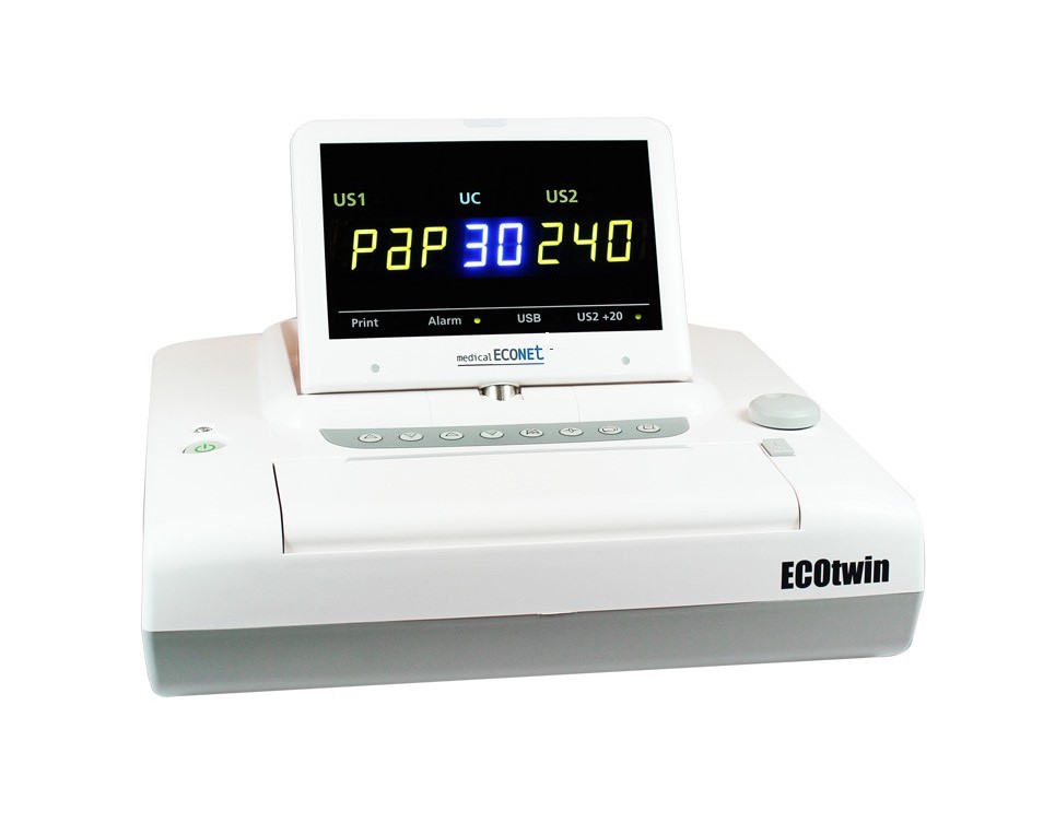 ECOtwin LED Zwillings-Fetalmonitor