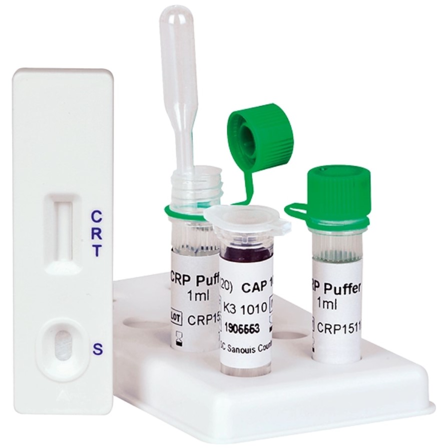 Cleartest CRP-Test (10/60) High Sensitive, 10 St. Cut Off: 10mg/l, Reference: 60mg/l