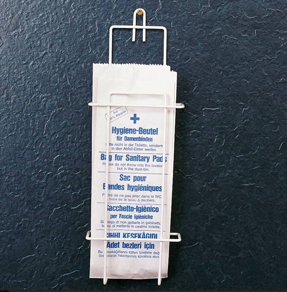 Wandhalter für Hygienebeutel