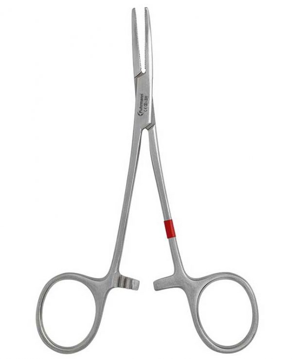 Einmal-Klemme anatomisch 13cm, gebogen, Halsted-Mosquito, 25 Stück, aus Metall Einmal-Klemme anatomisch 13cm, gebogen, Halsted-Mosquito, 25 Stück, aus Metall