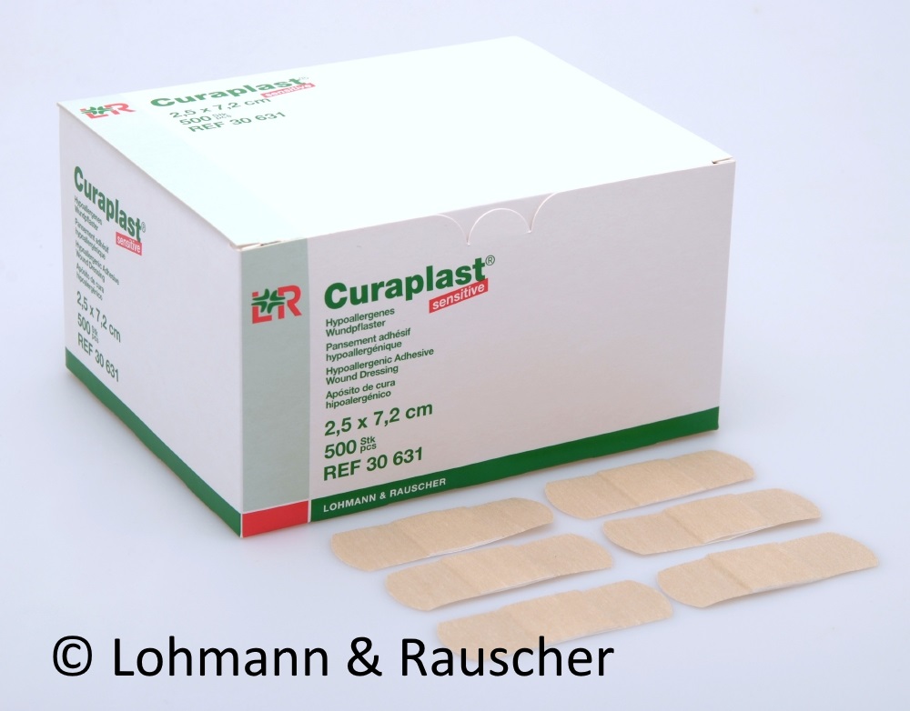 Curaplast strips 2,5 x 7,2cm 500 St. lose in Faltschachtel Injektionspflaster