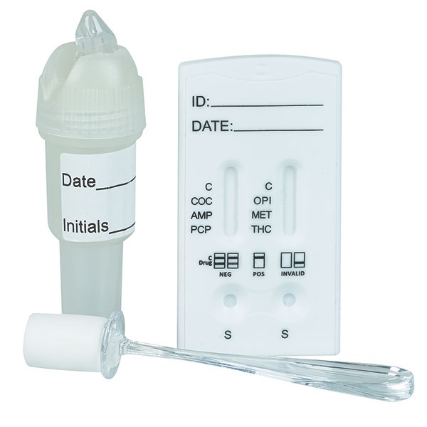Drogenspeicheltest 6-fach 5 Testplatten inkl. Entnahme- system, einzeln verpackt