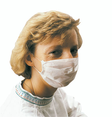 Mundschutz einlagig, 100 St. mit Ohrschlaufen Mundschutz einlagig, 100 St. mit Ohrschlaufen