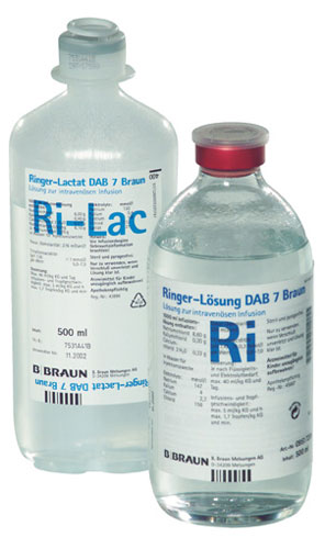 Ringer-Lactat-Infusionslösung 500ml Ecoflac plus, 10 St. Ringer-Lactat-Infusionslösung 500ml Ecoflac plus, 10 St.
