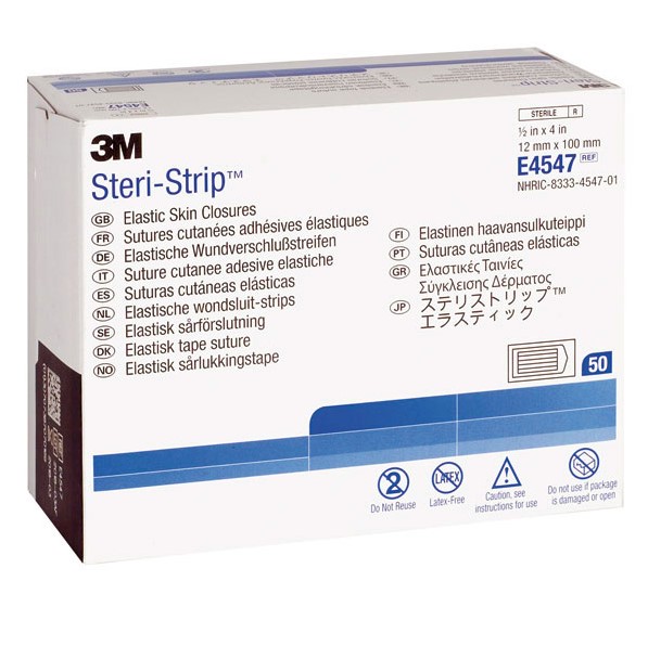 3M Steri-Strip Elastic - elastischer Wundverschluss mit Rückstellkraft