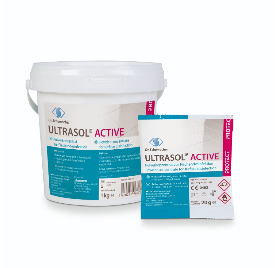 Ultrasol® active - Pulverkonzentrat zur Flächendesinfektion