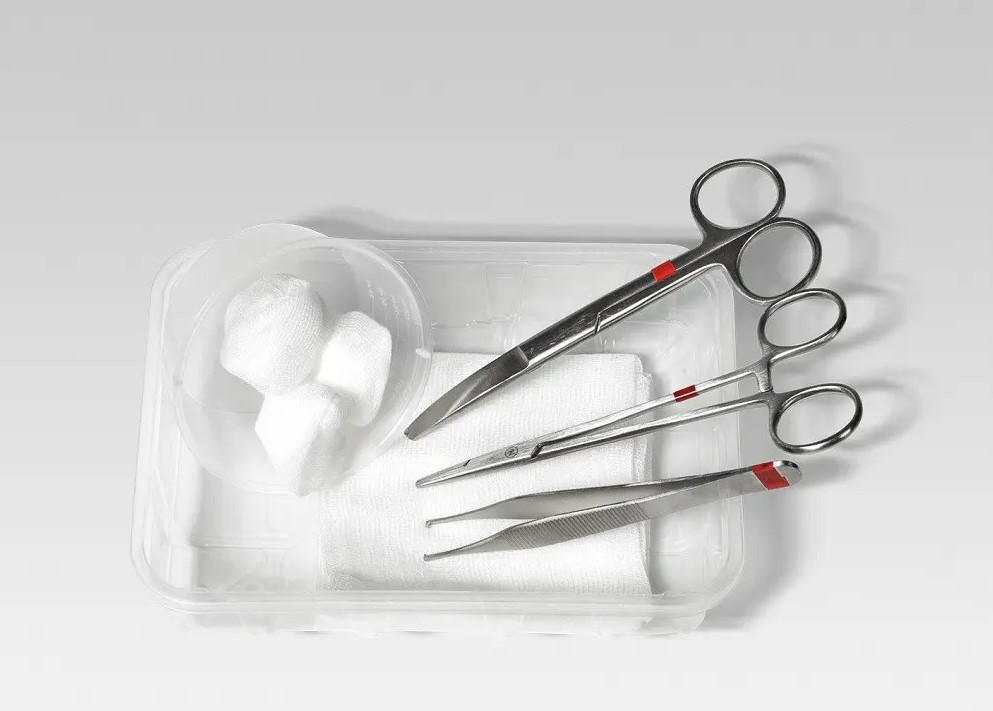 Naht-Set für die sterile Wundversorgung bei kleinen chirurgischen Eingriffen Naht-Set für die sterile Wundversorgung bei kleinen chirurgischen Eingriffen