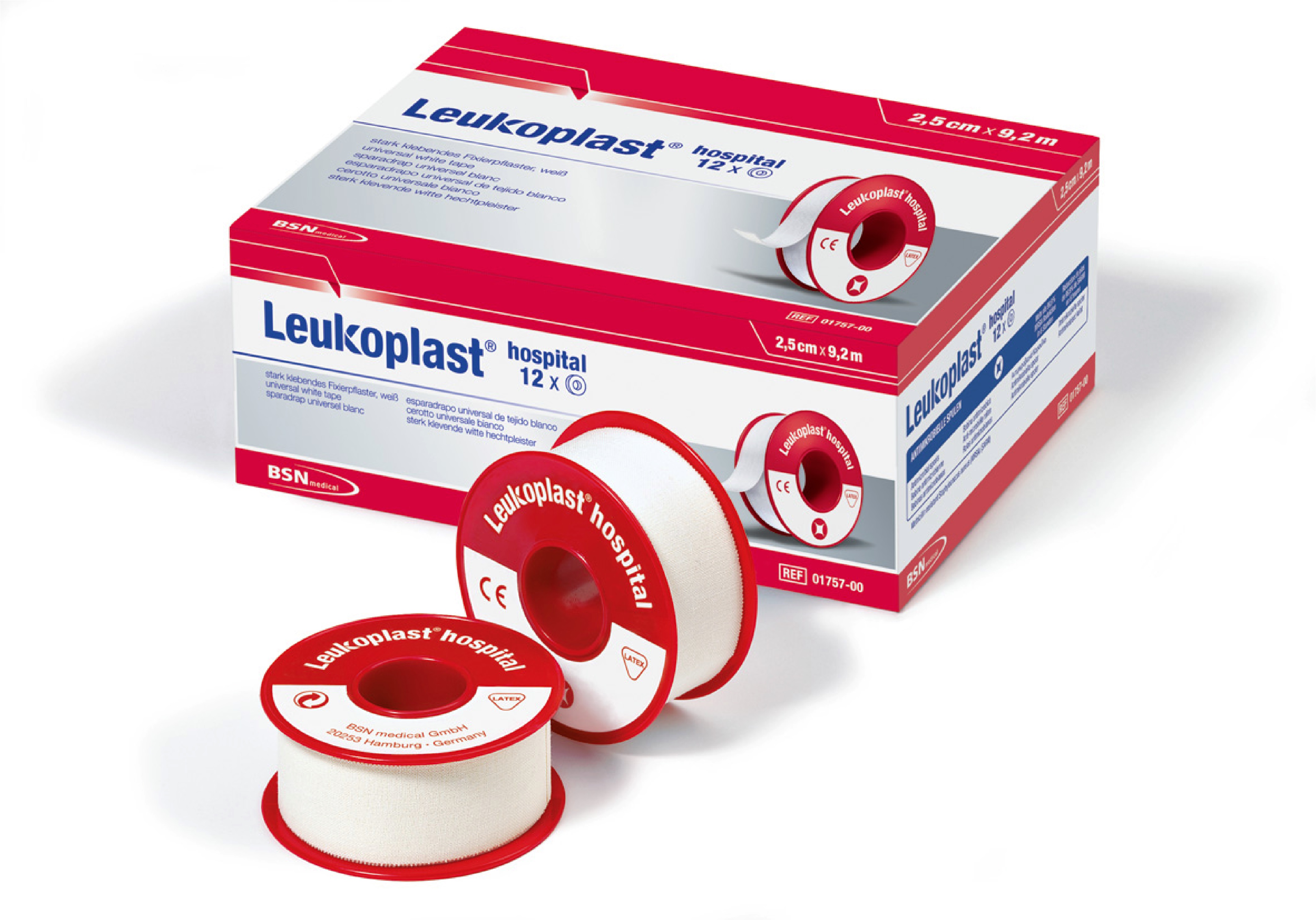 Leukoplast hospital 2,5cm x 9,1m 12 St.