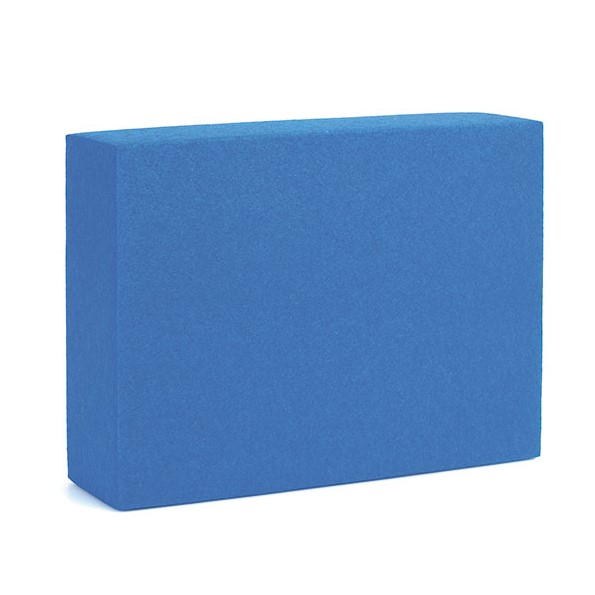 Lagerungskissen rechteckig 18 x 24 x 5cm (BxLxH) aus blauem, desinfizierbarem Polyethylen Lagerungskissen rechteckig 18 x 24 x 5cm (BxLxH) aus blauem, desinfizierbarem Polyethylen