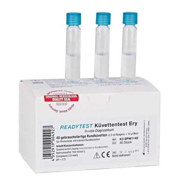 Readytest Ery Rundküvetten mini für Dr. Lange, 40 St. Readytest Ery Rundküvetten mini für Dr. Lange, 40 St.