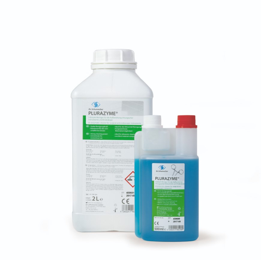Plurazyme - 3-Enzym-Reiniger für die Aufbereitung chirurgischer Instrumente und Endoskope