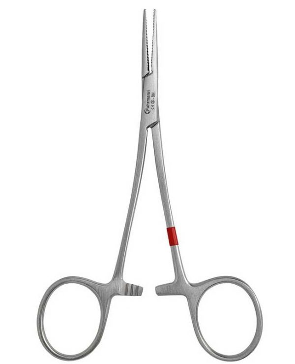 Einmal-Klemme anatomisch 12,5cm, gerade, Micro-Mosquito, 25 Stück, aus Metall Einmal-Klemme anatomisch 12,5cm, gerade, Micro-Mosquito, 25 Stück, aus Metall