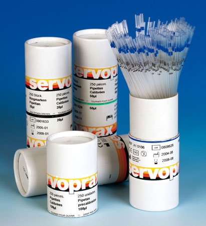 Einmalpipetten 5µl mit Ringmarke, 250 Stück Einmalpipetten 5µl mit Ringmarke, 250 Stück