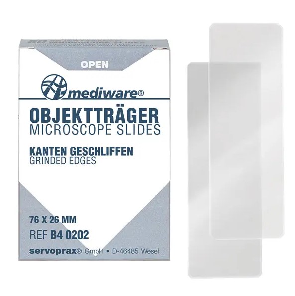 Objektträger ohne Mattrand- geschliffen 50 Stück Objektträger ohne Mattrand- geschliffen 50 Stück