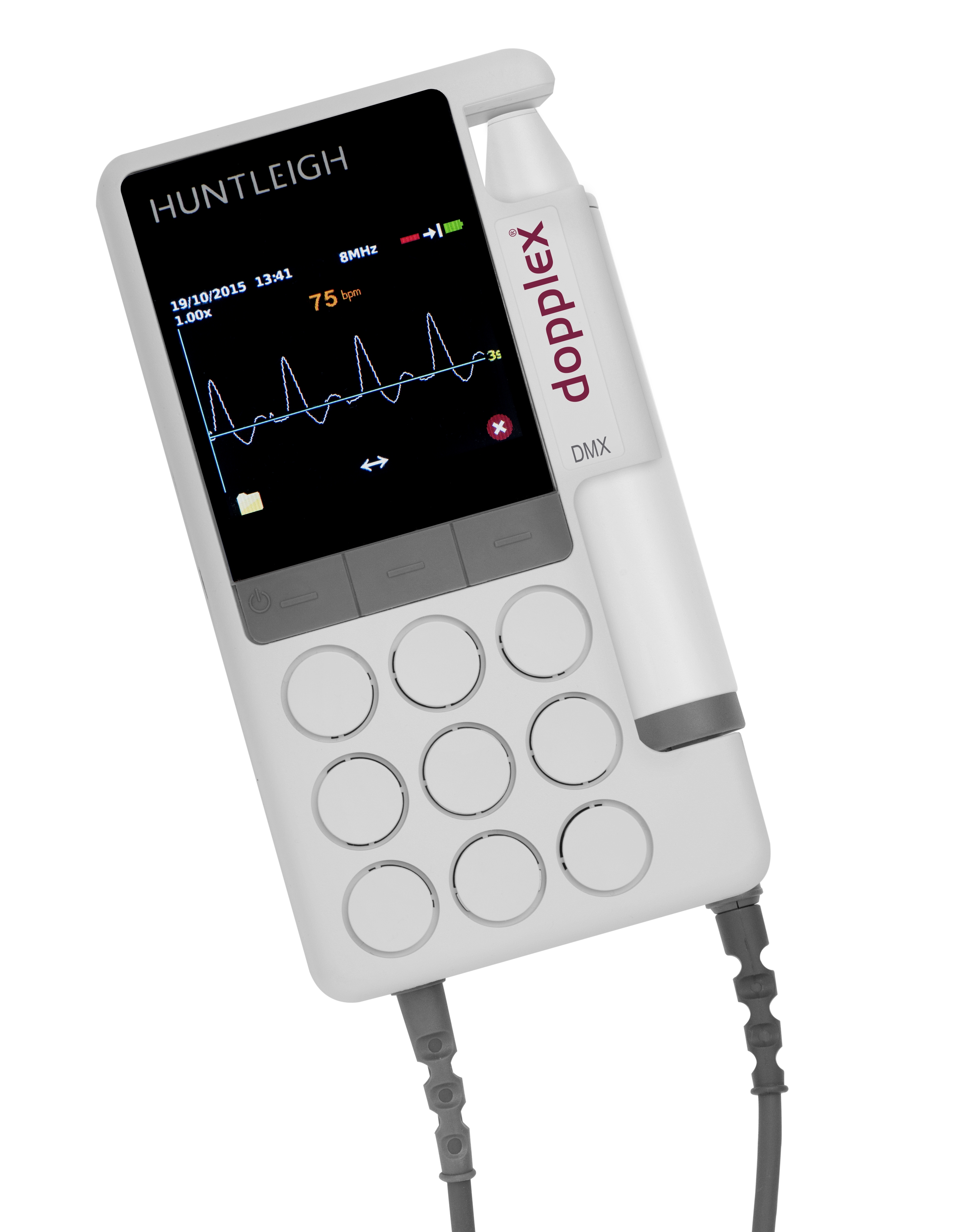 Sonicaid Bidirektionaler Gefäßdoppler DMX unkl. 8 + 5 MHz US Sonde