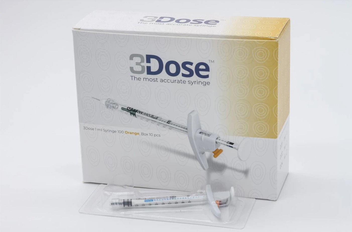 3Dose 1ml Spritze Luer-Lock, 100 Orange: 0,01 ml, 0,02 ml und 0,04 ml, 10 Stück 3Dose 1ml Spritze Luer-Lock, 100 Orange: 0,01 ml, 0,02 ml und 0,04 ml, 10 Stück