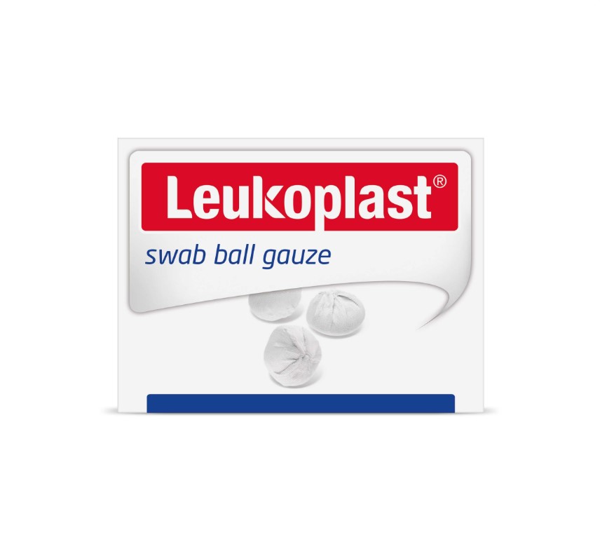 Präpariertupfer Leukoplast cotton, steril mit Röntgenkontrastfaden Präpariertupfer Leukoplast cotton, steril mit Röntgenkontrastfaden