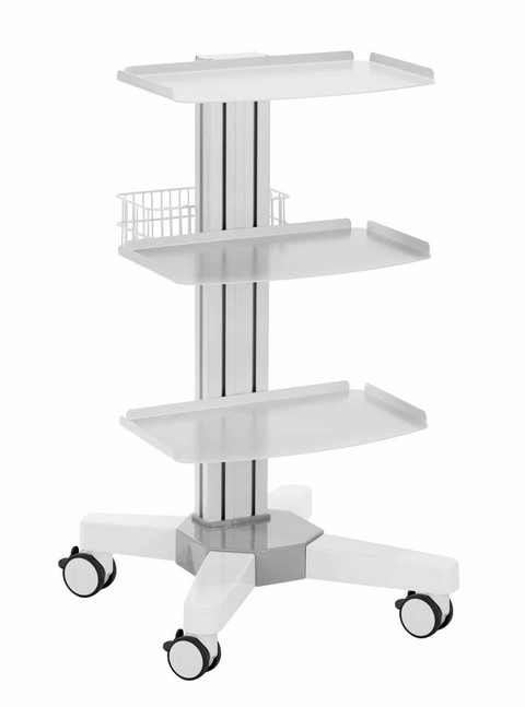 Gerätewagen Typ 2 mit drei Ablagen - 56 x 52,5 x 99cm
