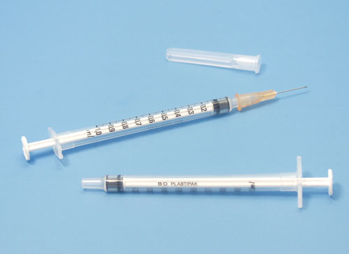 BD Plastipak 1ml TBC-Spritzen, 120 Stück BD Plastipak 1ml TBC-Spritzen, 120 Stück