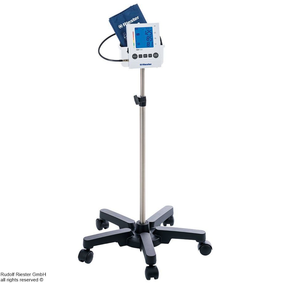 RBP-100 Oberarmblutdruckmessgerät, Vollautomat, Standmodell, 1-Schlauch