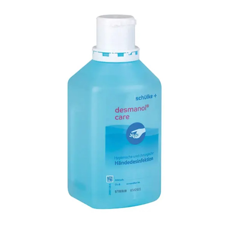 Desmanol® care Händedesinfektion mit pflegendem Panthenol