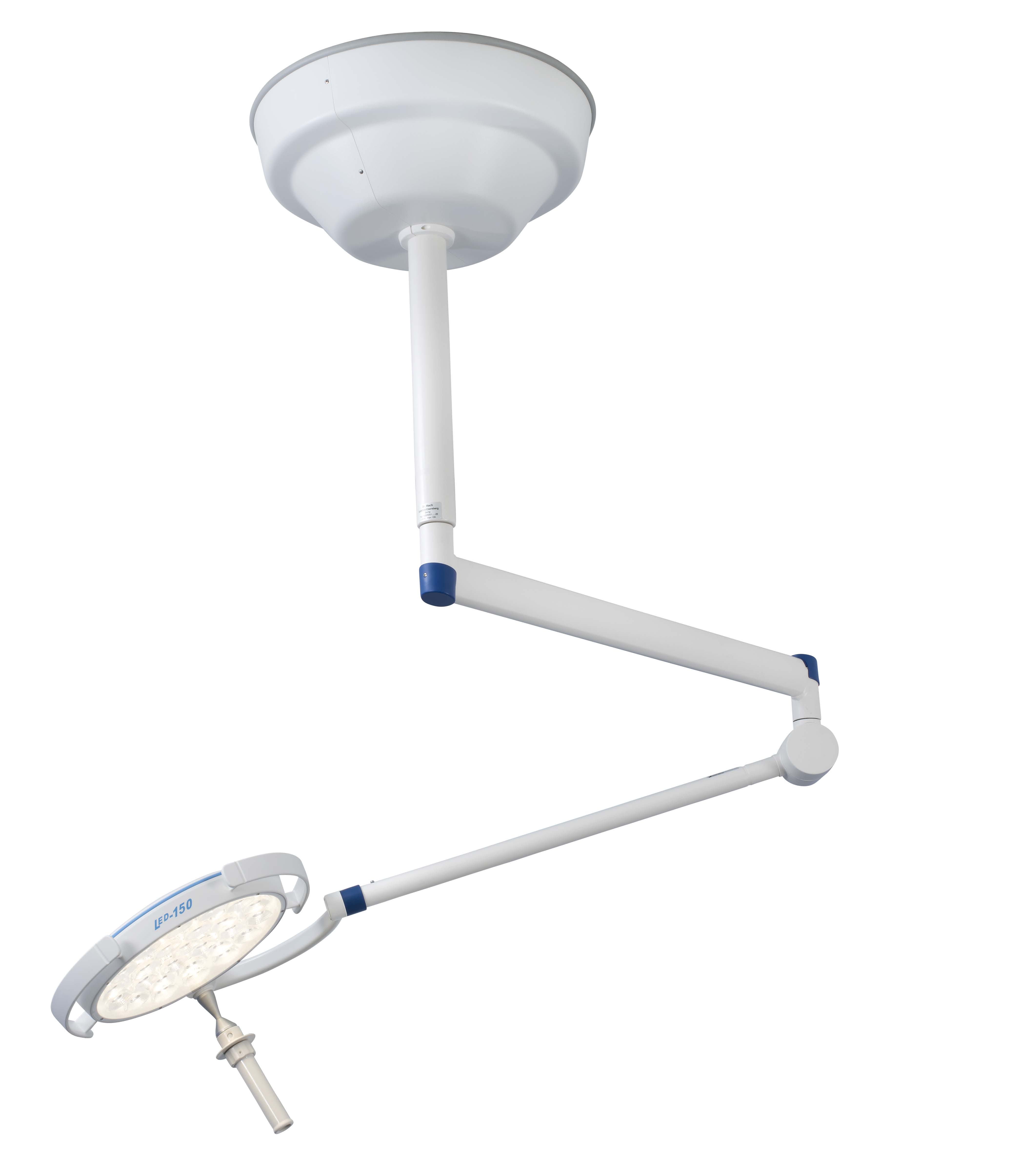 Mach LED 150 F - Deckenmodell mit SWING Tragarm für Deckenhöhe bis 3,00m, 100.000 Lux