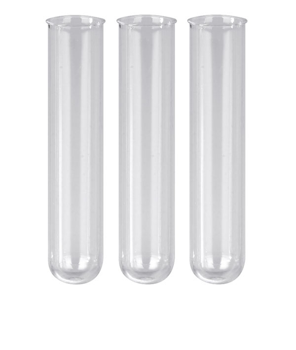 Kreuzprobenröhrchen 55 x 12mm ohne Rand, Rundboden, 1000 St. Kreuzprobenröhrchen 55 x 12mm ohne Rand, Rundboden, 1000 St.